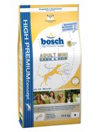 Bosch Adult Mini jagnięcina i ryż karma dla psów dorosłych małych ras dwupak 2x15kg