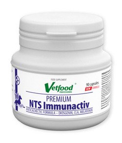 Vetfood NTS Immunactiv Anticachecti 90 kapsułek