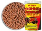 Tropical Cichlid & Arowana Medium Sticks pokarm w formie pałeczek dla średnich pielęgnic i młodych arowan 250ml