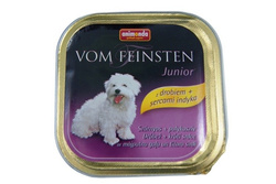 Animonda Vom Feinsten Junior Puppy z drobiem i sercami indyka dla szczeniąt 150g
