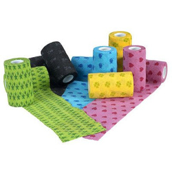 Kruuse bandaż opaska fun-flex samoprzylepna wzorki 10cm