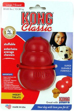 Kong Classic L zabawka dla dużego psa 10cm