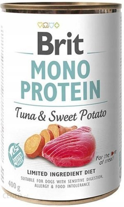 Brit Mono Protein Tuna & Sweet Potato 400g