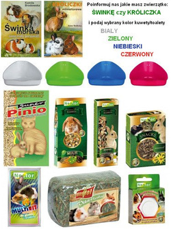 Ferplast Rabbit 100 klatka dla świnki, królika z wyposażeniem i mega wyprawką