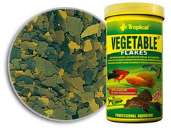 Tropical Vegetable pokarm płatkowy roślinny z beta-glukanem, szpinakiem i pokrzywą 1200ml