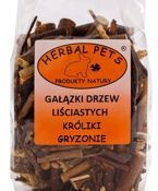 Herbal Pets gałązki drzew liściastych dla królików i gryzoni 75g