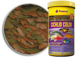 Tropical Cichlid Color pokarm płatkowany wybarwiający dla pielęgnic 100ml