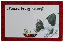 Trixie Podkładka pod miskę plastikowa 44x28cm