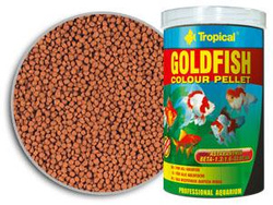 Tropical Goldfish Color Pellet pokarm granulowany dla złotych rybek z beta-glukanem 250ml
