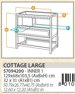 Ferplast Cottage 110 klatka dla królika