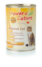 Power of Nature Natural Cat kurczak karma dla kotów w puszce 12 x 400g