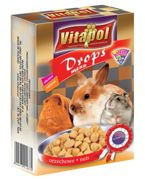 Vitapol Dropsy dla gryzoni orzechowe 75g