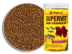 Tropical Supervit Mini Gran pokarm granulowany dla małych ryb z beta-glukanem 250ml