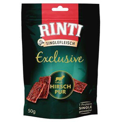 Rinti Exclusive Snack Jeleń przysmak dla psa 50g