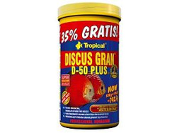 Tropical Discus Gran D-50 Plus wybarwiający pokarm granulowany dla paletek 1000ml