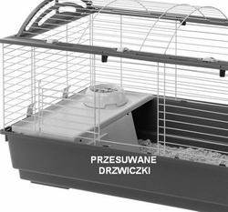 Ferplast Casita 100 klatka dla świnki, królika z wyposażeniem