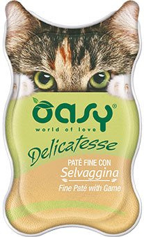 Oasy Delicatesse Pate pasztet z dziczyzną 85g