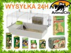 Ferplast Cavie 80 klatka dla świnki, królika z wyposażeniem i kompletną wyprawką + 2 gratisy