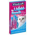 Vitakraft Cat Liqiud-Snack z Łososiem 6x15g