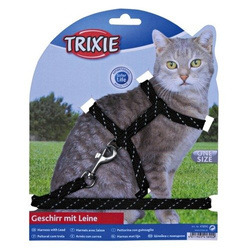 Trixie Szelki dla kota z odblaskową nicią 18–35 cm/10 mm 