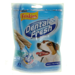 Purina Friskies Dental Fresh przysmak dla psów czyszczący zęby 7sztuk/110g