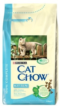 Purina Cat Chow Kitten z Kurczakiem 1,5kg