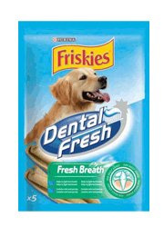 Purina Friskies Dental Fresh przysmak dla psów czyszczący zęby 5sztuk/180g