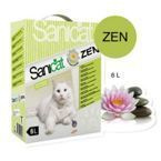 Żwirek sepiolitowy Sanicat Zen Bentonite White 6l