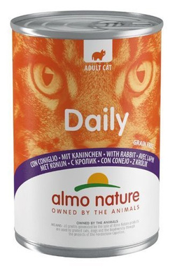 Almo Nature Daily z królikiem 400g