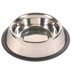 Trixie Miska metalowe na gumie (24853) 0,9l