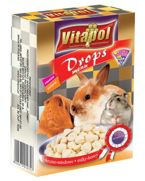 Vitapol Dropsy dla gryzoni mleczno-miodowe 75g