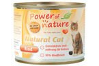 Power of Nature Natural Cat wołowina karma dla kotów w puszce 12 x 200g