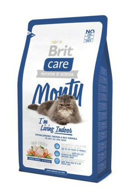 Brit Care Cat Monty I'm Living Indoor Chicken & Rice 2kg