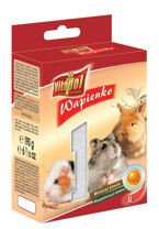 Vitapol Kostka wapienna XL dla gryzoni wapienko pomarańczowe 190g