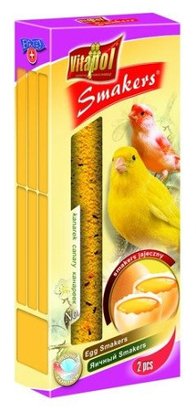 Vitapol Smakers jajeczny kolby dla kanarka 2szt/90g