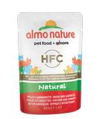 Almo Nature HFC Natural kurczak i krewetki w naturalnym sosie 6x55g