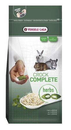 Versele Laga Crock Complete Herbs przysmak z ziołami dla królików i gryzoni 50g