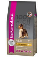 Eukanuba Adult Small & Medium Breed Lamb & Rice 2,5kg