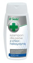 DR SEIDEL Szampon dla psów z chlorheksydyną 220ml