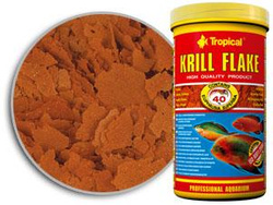 Tropical Krill Flake pokarm płatkowy z krylem dla wybrednych ryb 100ml