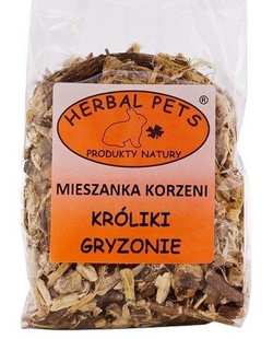 Herbal Pets mieszanka korzeni dla królików i gryzoni 75g