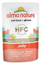 Almo Nature HFC Jelly łososia w galaretce 6x55g