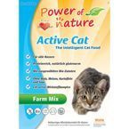 Power of Nature Active Cat Farm Mix kurczak, łosoś, jagnięcina, brązowy ryż 6kg