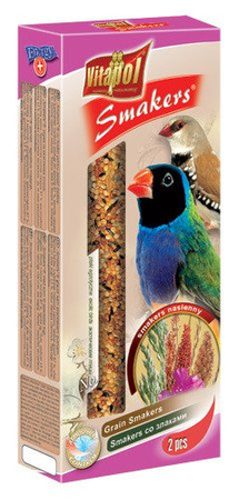Vitapol Smakers nasienny kolby dla ptaków egzotycznych 2szt/90g
