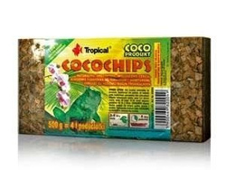 Tropical Cocochips grube podłoże kokosowe do terrarium 500g