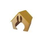 Pinokio drewniany domek dla królika duży P35