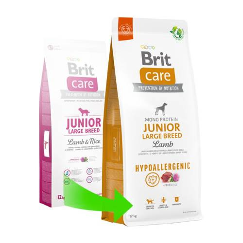 Brit care junior large breed sale lamb & rice