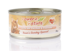Power of Nature łosoś z cukinią i pasternakiem karma dla kotów puszka 70g