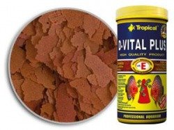 Tropical D-Vital Plus pokarm płatkowy dla paletek z witaminą E 150ml